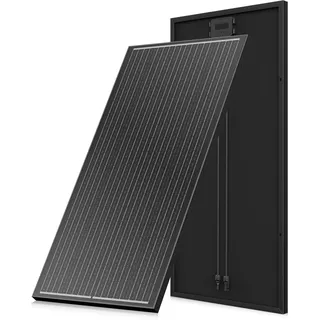 WERCHTAY Solarpanel 300 Watt, 3 x 100wN-Type Monocrystalline Solar Panel, 18BB Gitterlinien Technologie, 24.3% Umwandlungsrate PV Modul für Balkonkraftwerk, Wohnmobil, Gartenhäuse, Off-Grid (3*100w)