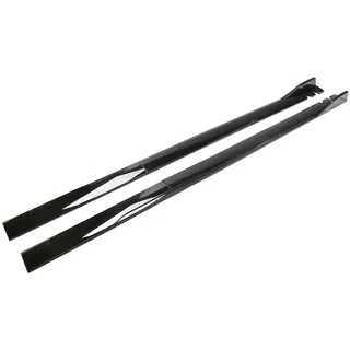 ZFSMHLH Auto Seitenschweller für Mercedes-Benz E-Class (W211, Facelift 2006) 2006 2007 2008 2009, Rocker Splitter Side Winglet Wing Diffusor Karosserie-Kit, Auto Zubehör,Black