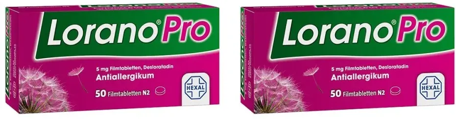 Lorano Pro 5 mg - Allergietabletten