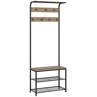 Vicco Wandgarderobe Fyrk, 70 x 190 cm,