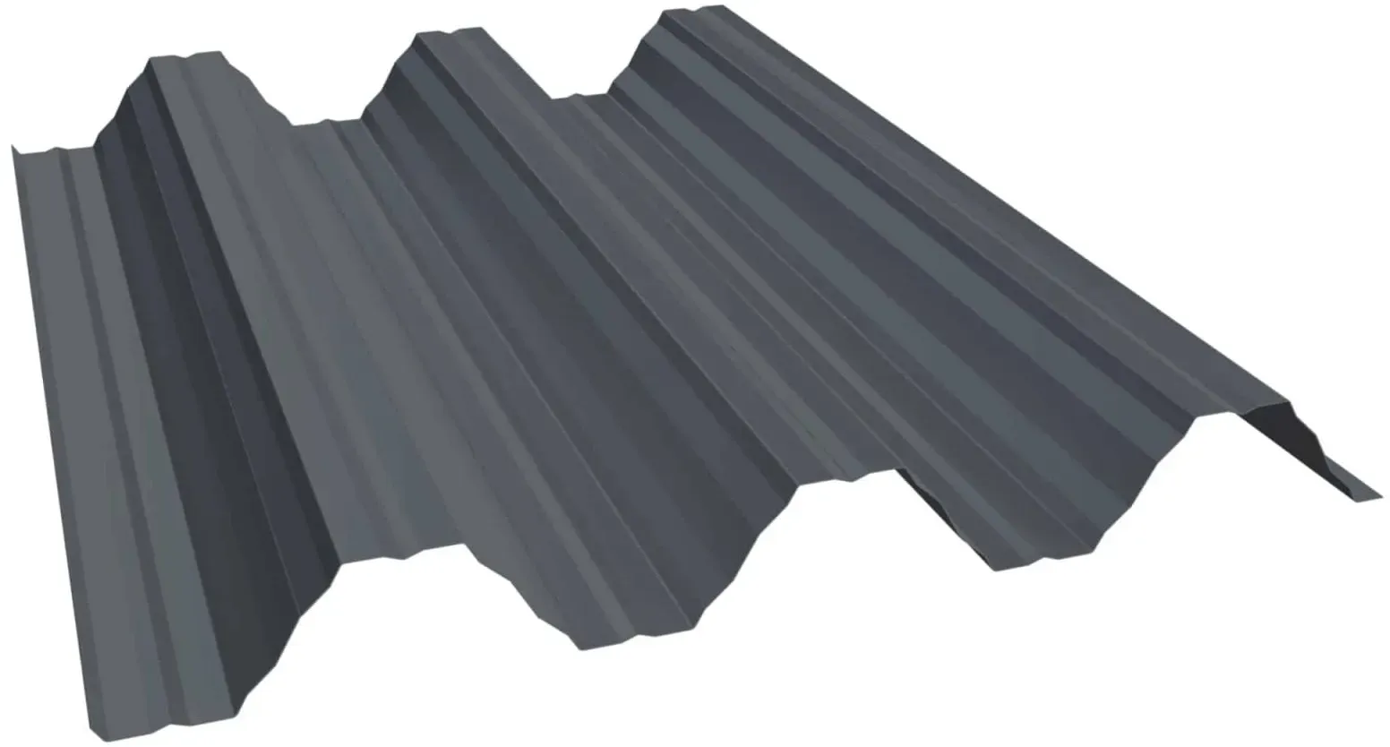 Hochprofil T92P | Dach | Stahl 0,75 mm | 25 μm Polyester | 7016 - Anthrazitgrau