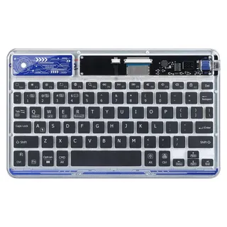 DUX DUCIS Keyboard (Ck Series) Kabellose Tastatur für Laptop/Tablet/Telefon – Transparent