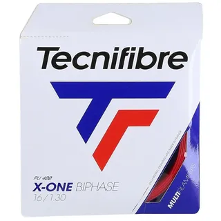 Tecnifibre X-one Biphase 1.18 Red Tennissaite rot, 12m