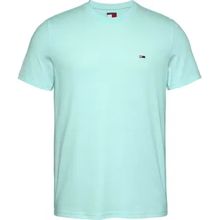 Tommy Jeans Dm0dm20363 Slim Fit Kurzarm-t-shirt - Spring Mint - L