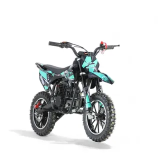 KXD 705 49ccm 4 Takt Leopard Dirtbike türkis