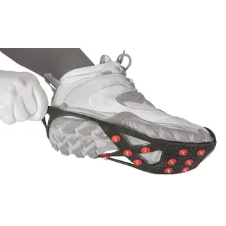 Kleiber Schuhspikes für EIS & Schnee mit 11 rutschfesten Edelstahlspikes, TÜV & GS geprüft, elastisch & robust in Größe L