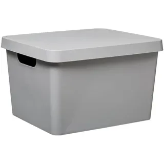 5five - plastikbox 17l matt grau
