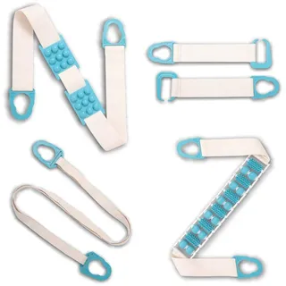 StarMart ZUBEHÖR: Set mit 4 Ersatzbändern für den 12 Gang Profi Vibrationsbandmassagegerät VarioLux Super