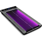 Sportstech Walking Pad sWalk Holzoptik grau, Platzsparendes Laufband bis 6 km/h, LED-Funktion, Fitness-App kompatibel, bis 120 kg