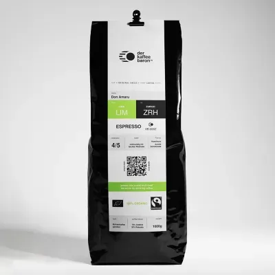Der Kaffeebaron DON AMARU - 100% organic Espresso (6002) - Jura Herstellergarantie, kostenlose Beratung