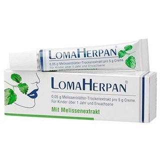 LomaHerpan Creme Spar-Set 3x5g. Hochkonzentrierter Melissenextrakt gegen Lippenherpes