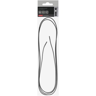 Herlitz 50033829 Gummibandset für my.book flex, A4, anthrazit, 1 Set