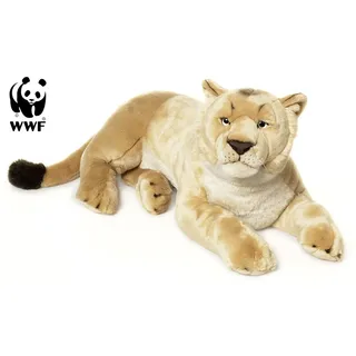 WWF Plüschtier Löwin (liegend, 81 cm) Kuscheltier Stofftier Riesenplüsch