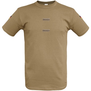 Leo Koehler Bundeswehr Tropen Unterhemd m. Klett Original sand, Größe 5/M