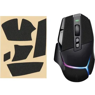 kwmobile Gaming Maus Grip Tape kompatibel mit Logitech G502 X PLUS Maus - Rutschfestes Griffband für PC Maus - Schwarz