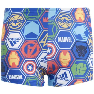 Adidas Kinder, Child, x Marvel’s Avengers Boxer-Badehose, Blau - 140