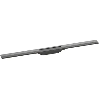 900 mm brushed black chrome