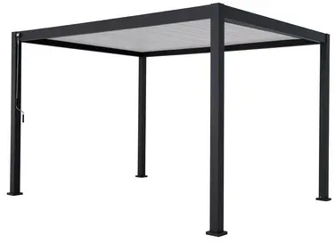 Mr. GARDENER Pergola »Classic 111«, BxHxT (Außenmaß): 301,25 x 250,8 x 392,7 cm, anthrazit - grau