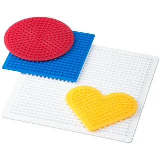 IKEA PYSSLA Steckperlenplatte 4er-Set versch. Farben