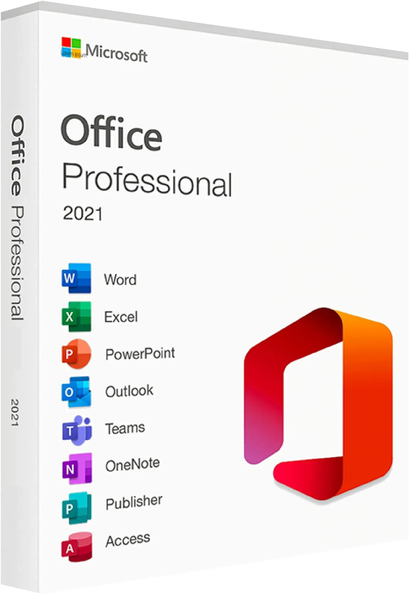 Microsoft Office 2021 Professional 32/64 Bit Vollversion