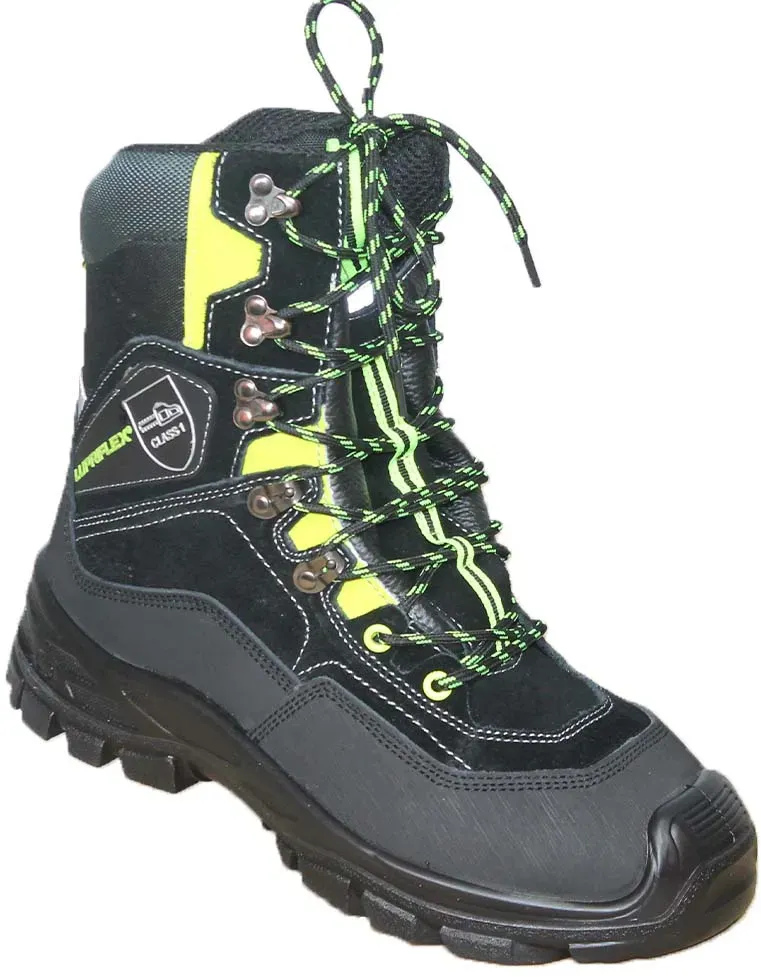 Lupriflex Winter Sportive Hunter 3-650 Schnittschutzstiefel gefüttert Klasse 1 schwarz, Größe: 39 EU