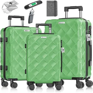 Kesser Koffer-Set 3-tlg. grün/abs