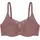 BH P ohne Bügel Gepolstert Verstellbare Träger 1 Rose Brown