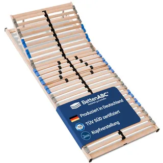 Betten-ABC MaDeRa 7-Zonen-Lattenrost Kopfteilverstellung 120 x 200 cm