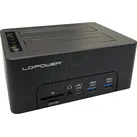 LC-DOCK-C-MULTI - LC Power Clone- / Dockingstation für 2,5" / 3,5" HDD/SSD
