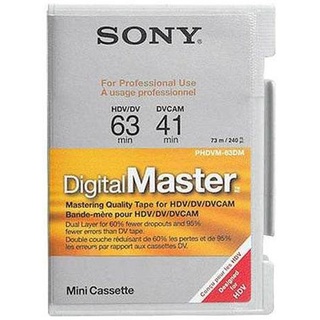 Sony PHDVM - 63DM HDV Mini Video - Kasette