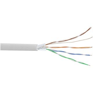 InLine Telefon-Kabel 8-adrig, 4x2x0,6mm, zum Verlegen, 100m Rolle