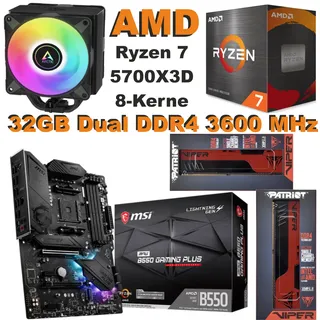 AMD Ryzen 7 5700X3D 8 x 3,0 GHz Tray