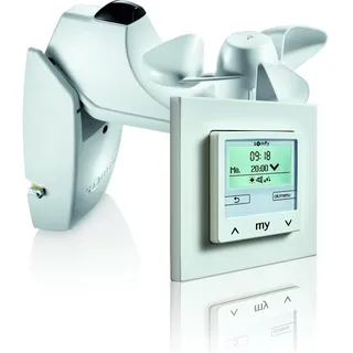 SOMFY Soliris Smoove Uno Kit Windsensor einstellbar glänzend weiß
