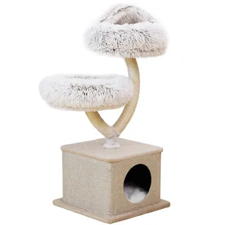 fudajo Zweigdesign Kratzbaum 95 cm braun