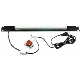 Intellinet Network Solutions Intellinet LED Light Panel for 19 Cabinets, Horizontal 19 Rackmount, 1U, 11 W, 1.8 m (6 ft.) Power Cord, Serverschrank Zubehör, Schwarz