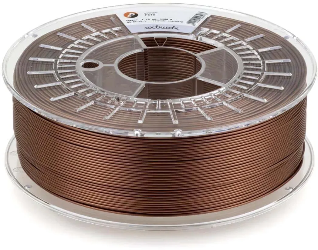 Extrudr PETG - kupfer, 2500g, 1,75mm