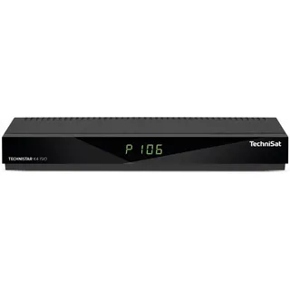 TechniSat TechniStar K4 ISIO schwarz IPTV Receiver Quattro D