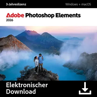 Adobe Photoshop Elements 2026 | 1 User | 2 Installationen | Mac