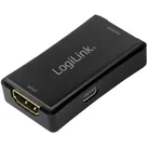 LogiLink HDMI-Repeater, 25 m, 4K/60 Hz, HDCP 2.2