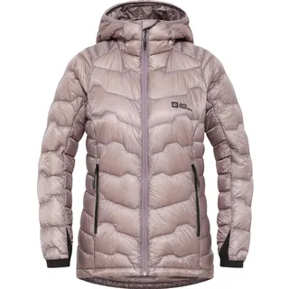 Jack Wolfskin Damen Alpspitze Down Hoodie Jacke (Größe S, lila)
