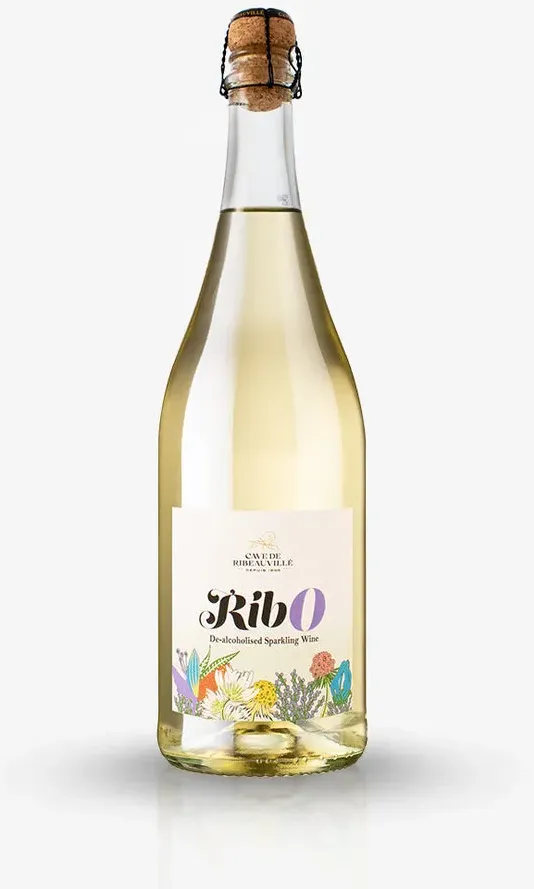 RIB0 SPARKLING: alkoholfreier Schaumwein der Cave de Ribeauvillé