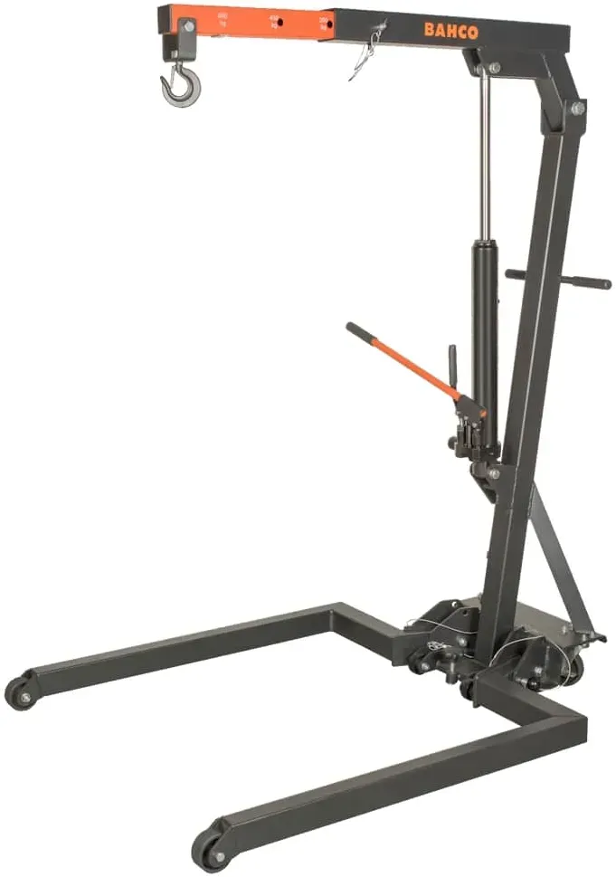 Bahco Werkstattkran 600 kg BH6PC600 - Faltbar - Schnellhub - CE-zertifiziert