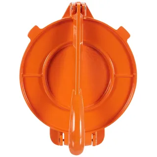 Ibili 799820 Tortillapresse 20 cm aus Aluminium, orange