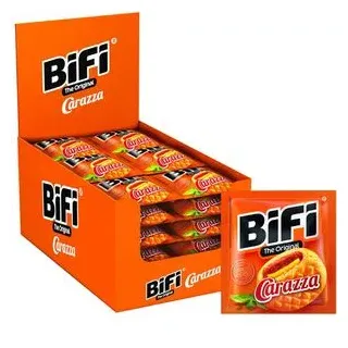 BiFi Fleischsnack Carazza, Pizza-Snack, je 40g, 30 Stück