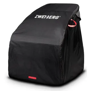 ZWEIBERG® Faltgarage für Fahrradanhänger Universelle Robuste und wasserdichte Abdeckung Regenschutz mit UV-Schutz, easyRemoval