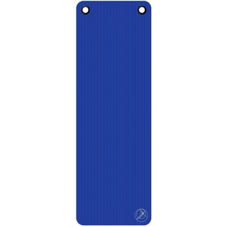 TRENDY SPORT ProfiGymMat mit Ösen 180 x 60 cm blau 1,5 cm