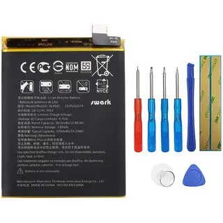 Swark Ersatz Akku BLP685 Kompatibel mit One-Plus 6T A6010, A6013 with Tools