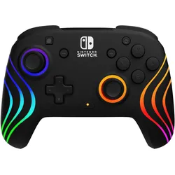 PDP Afterglow Wave (Switch, Switch Lite, Switch OLED), Gaming Controller, Schwarz