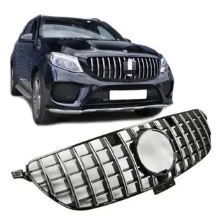 Kühlergrill Schwarz/ chrom für Mercedes GLE C292 Coupe 2015-  Panamericana GT