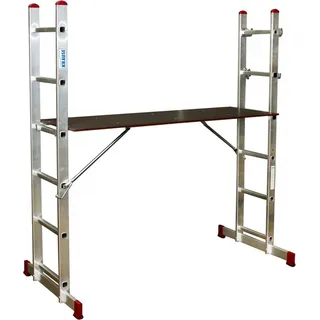 Krause Leitergerüst 2 x 6 Sprossen Arbeitshöhe bis 2,95 m